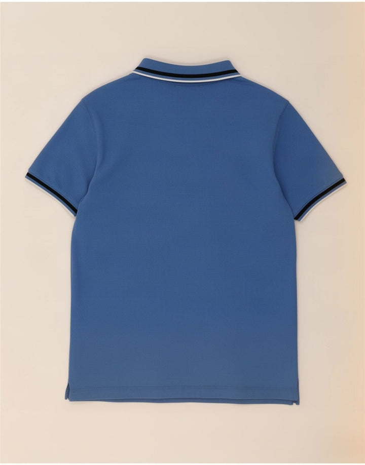 Dkny Polo Homme Bleu Moyen Rayé Coton
