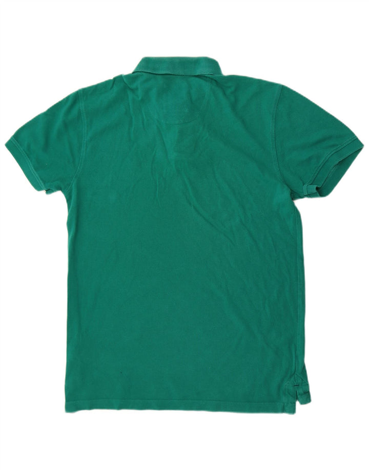 Crew Clothing Polo Homme Vert Moyen Coton