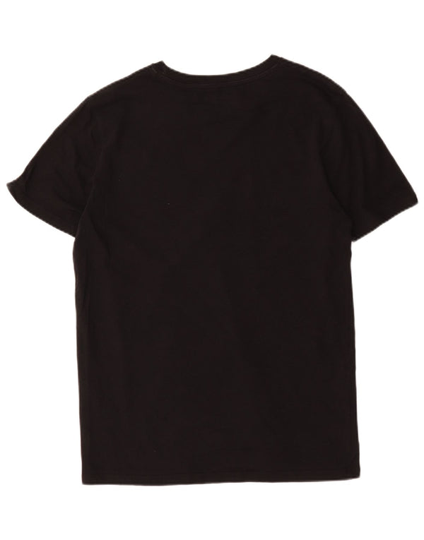 Jack & Jones T-Shirt Homme Haut Large Noir Coton