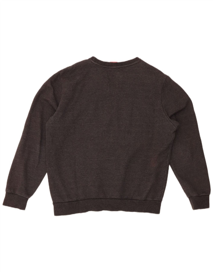 PUMA Sweat-Shirt Homme Gris Moyen Coton