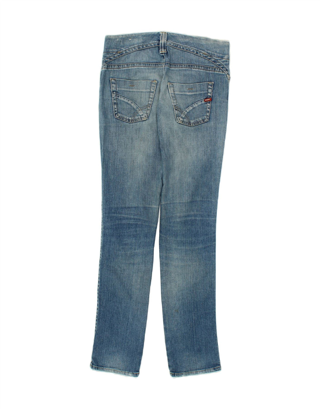 GAS Womens Slim Jeans W28 L33 Blue Cotton Vintage Gas and Second-Hand Gas from Messina Hembry 