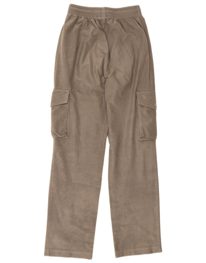 Diadora Pantalon de survêtement cargo pour femme UK 6 XS Marron Polyester
