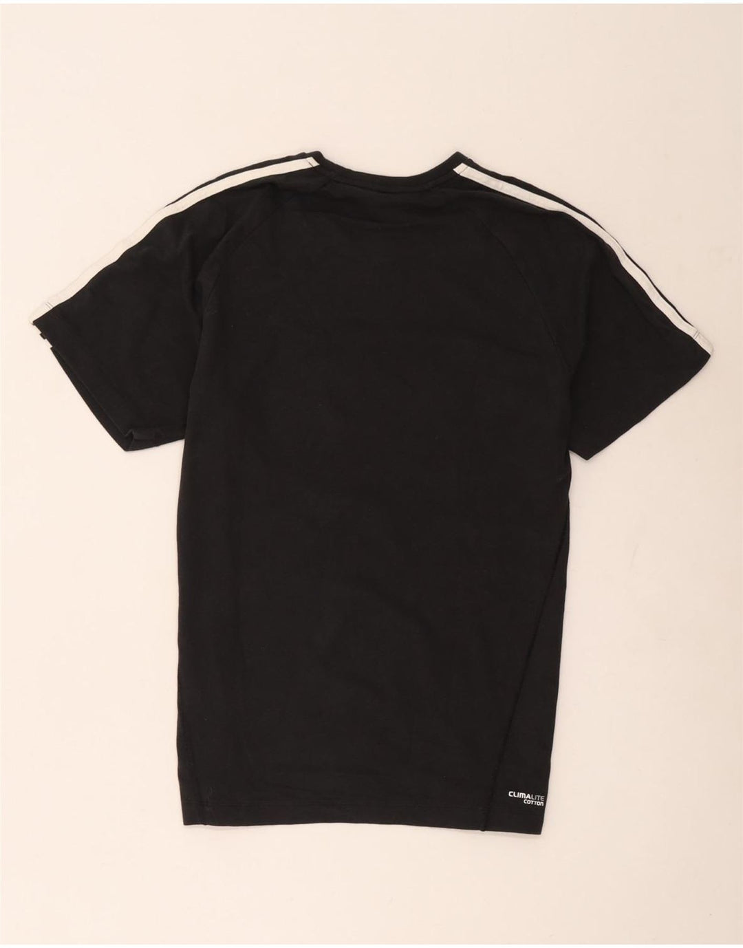 T-shirt pour hommes Adidas Climalite Medium Noir en coton
