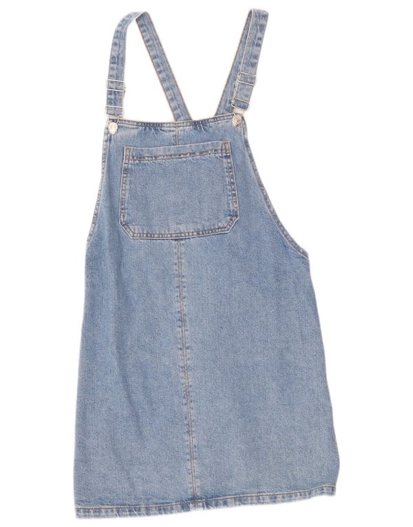 Topshop Robe Salopette Femme UK 12 Coton Bleu Moyen
