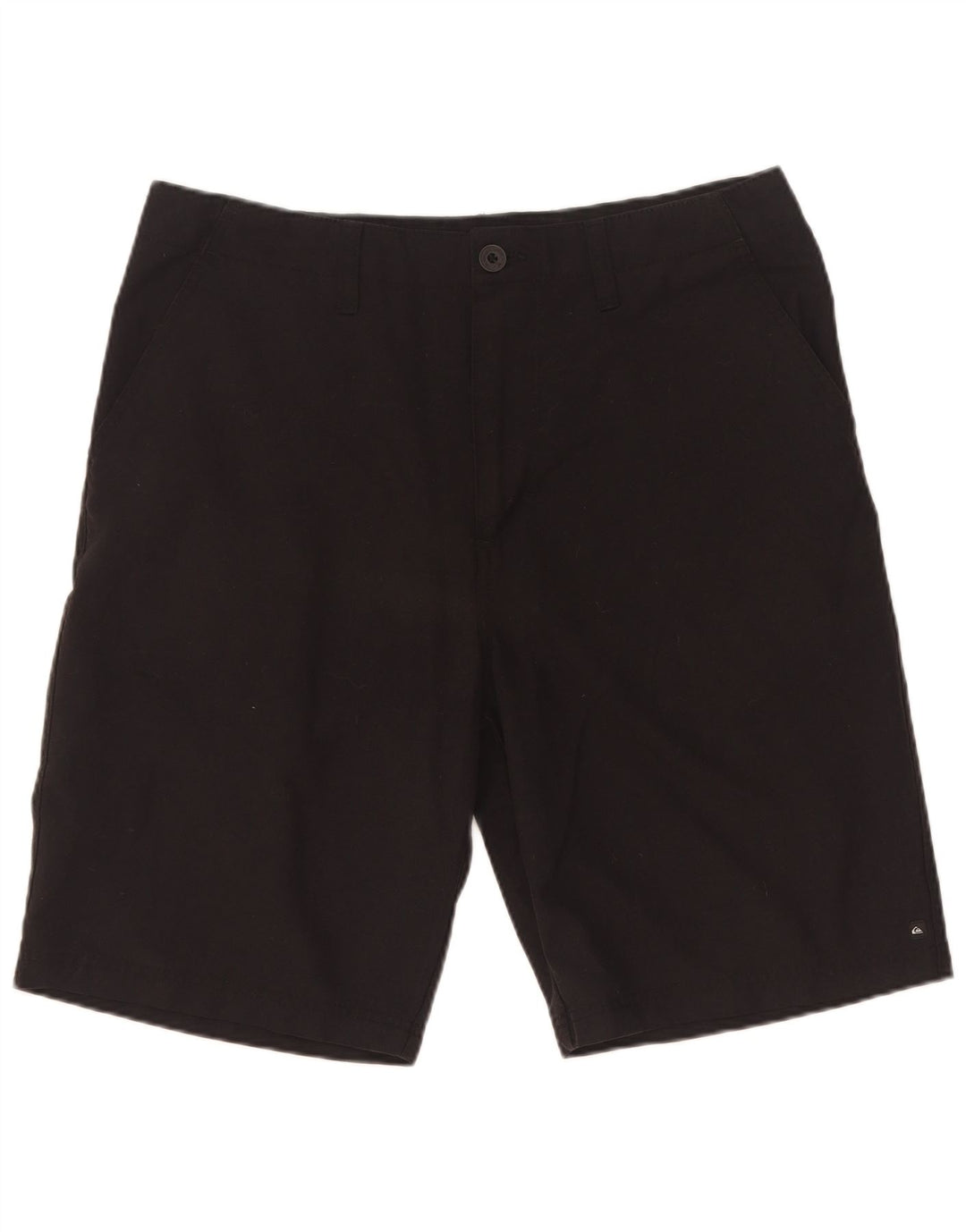 Quiksilver Short Chino Graphique Homme W34 Large Noir Polyester