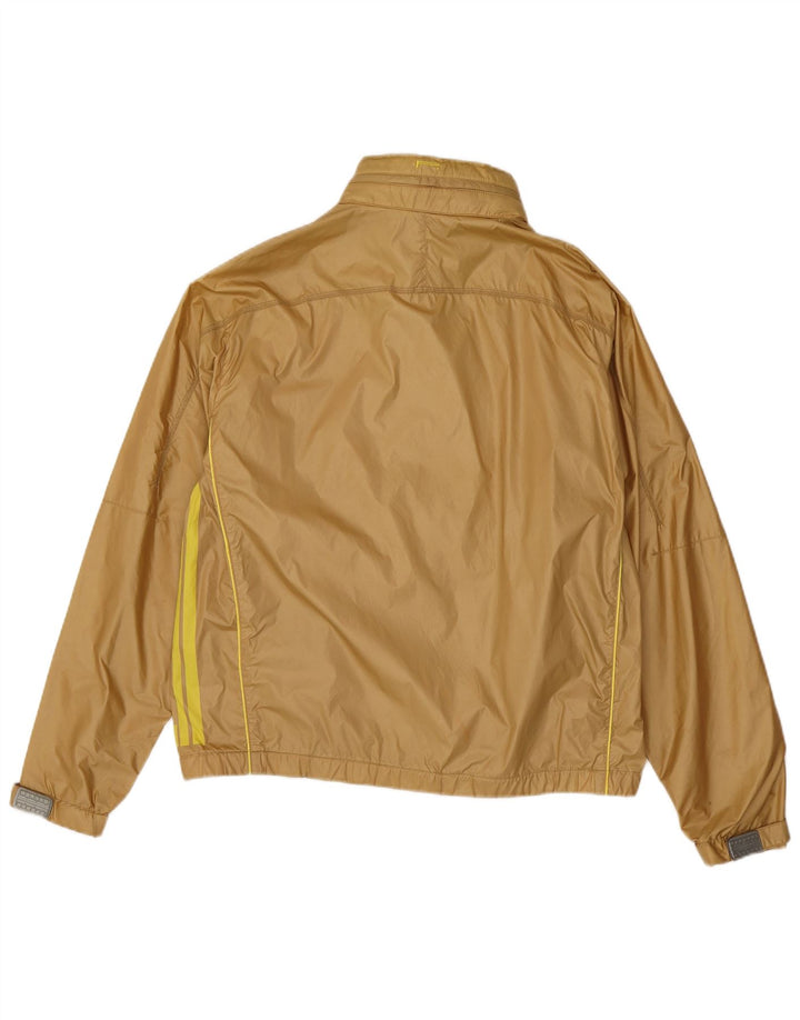 veste de pluie à capuche vintage pour homme UK 40 Grand Beige