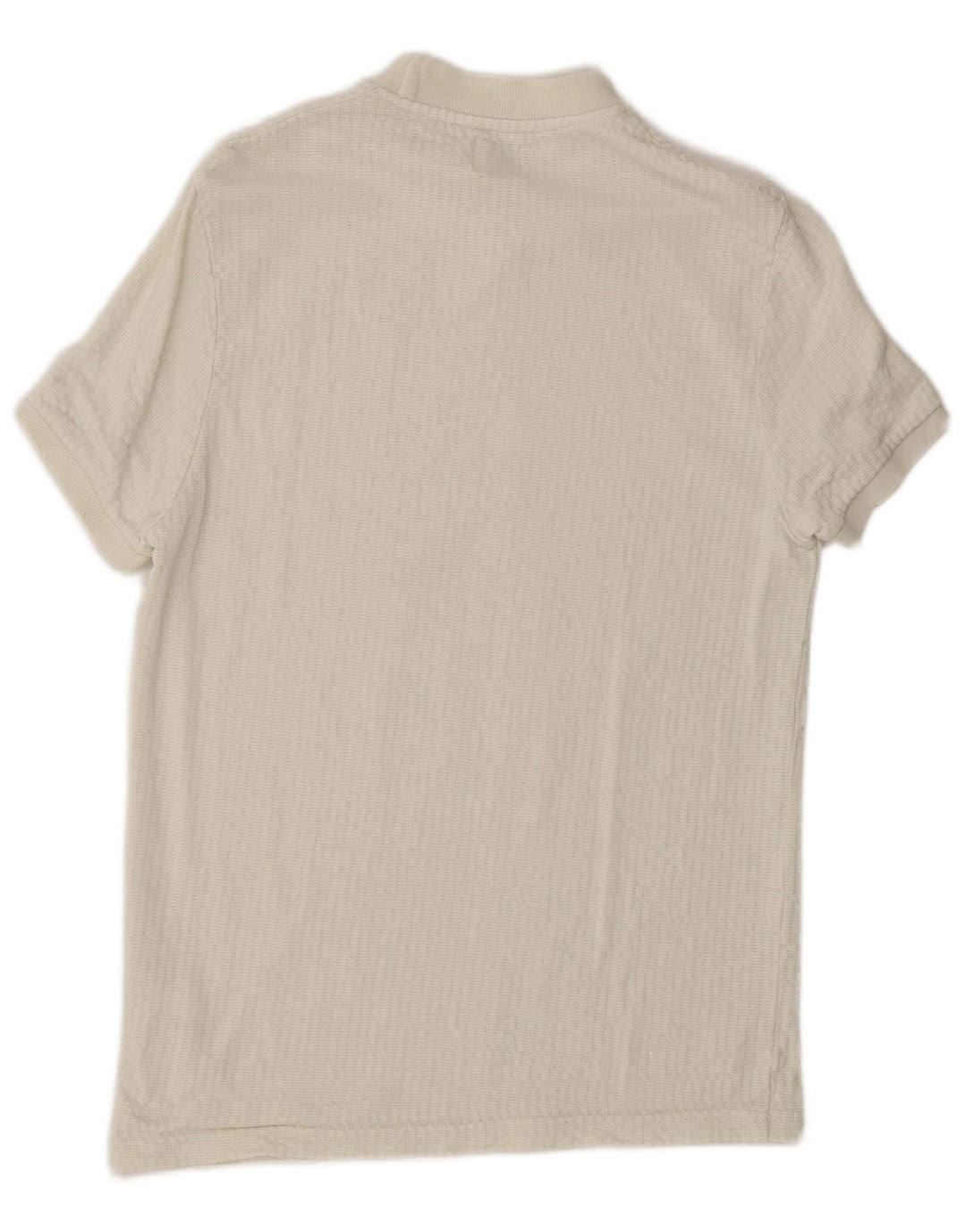 Zara T-Shirt Homme Haut Petit Blanc Lyocell