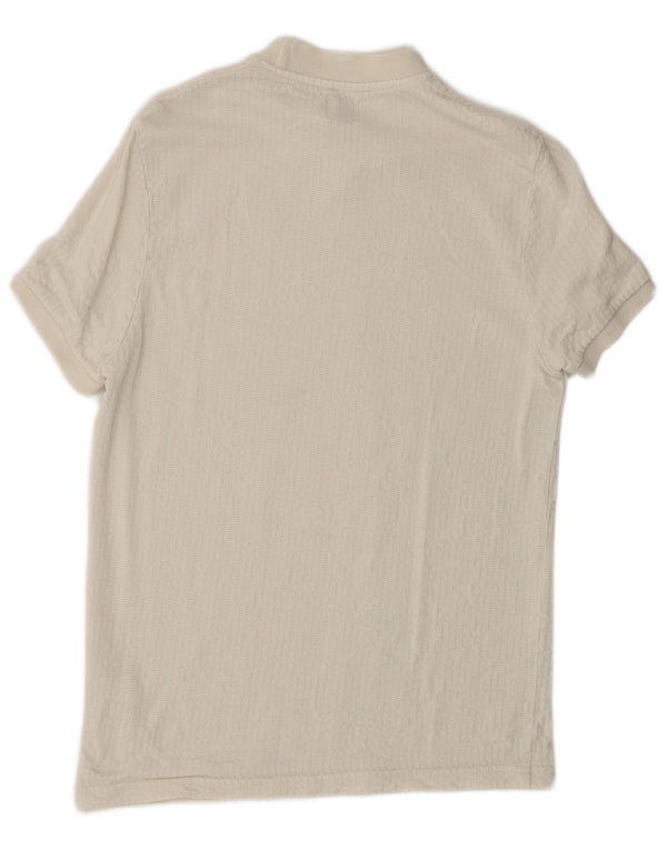Zara T-Shirt Homme Haut Petit Blanc Lyocell