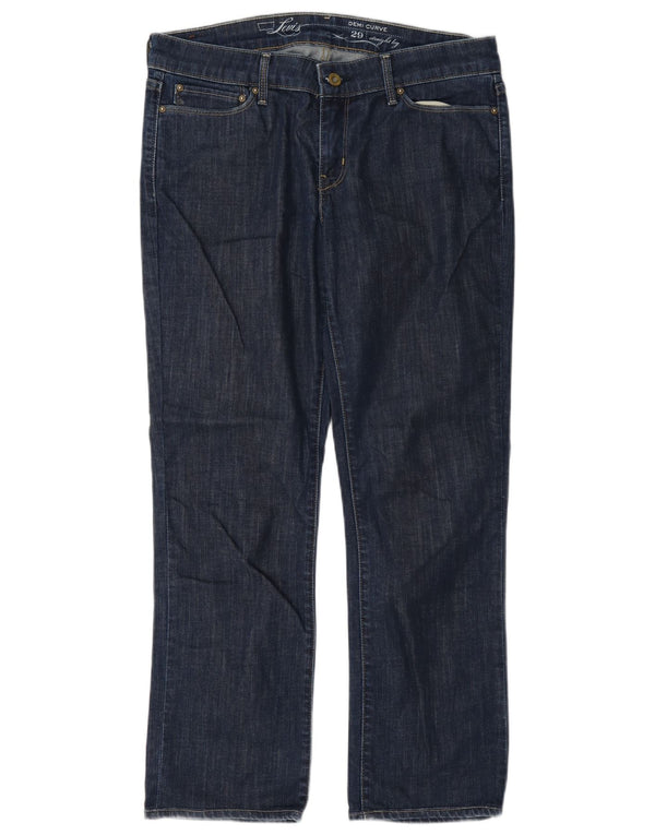 Levi's Jean Demi Curve Skinny W29 L28 Femme Bleu Marine Coton
