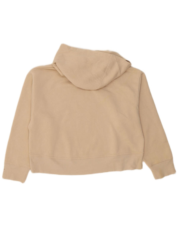 Zara Pull à capuche surdimensionné pour femme UK 16 Large Beige