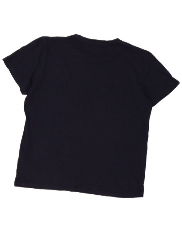 Jack & Jones T-Shirt Graphique Homme Bleu Marine XL Coton