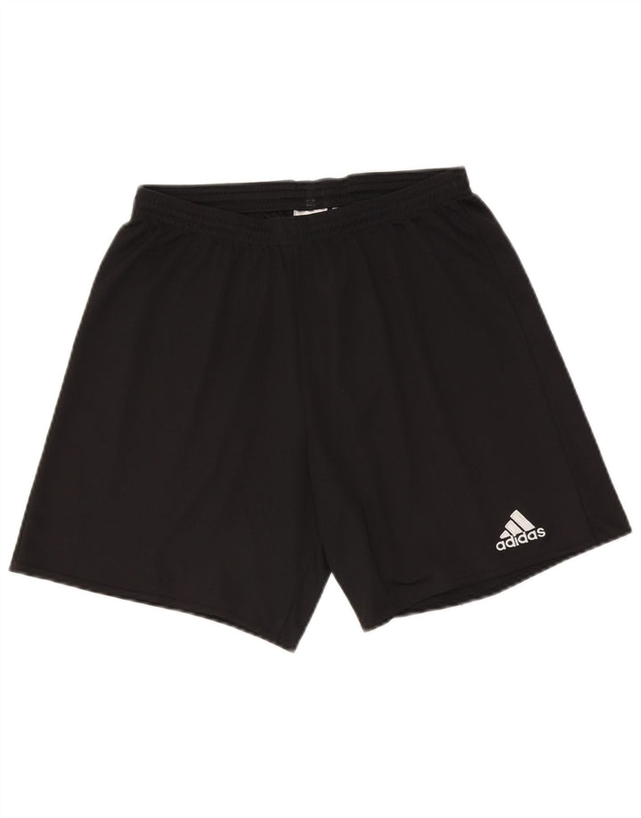 Adidas Short de sport Climalite Homme Noir Moyen Polyester