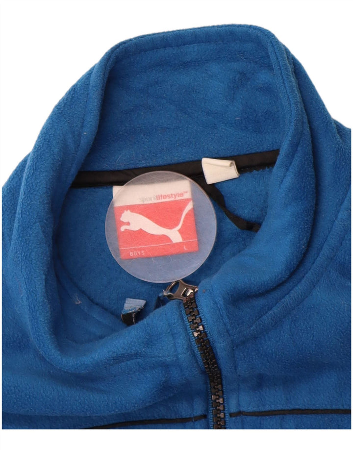 PUMA Veste Polaire Garçon 12-13 ans Grand Bleu Polyester