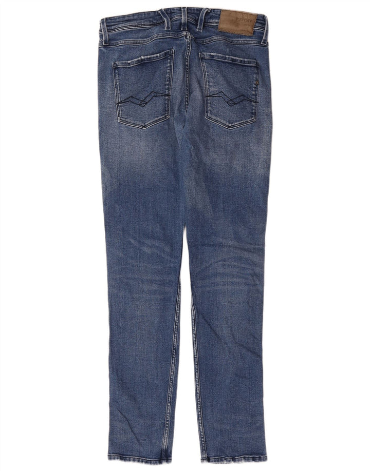 Replay Jean Slim Femme W32 L32 Bleu