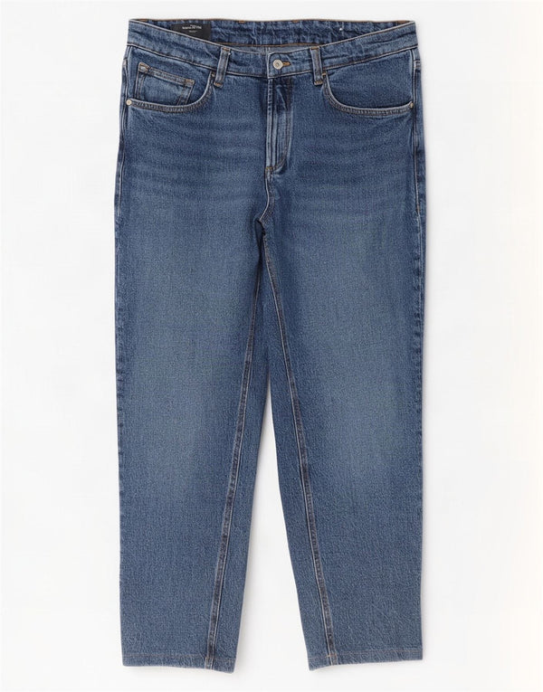 Massimo Dutti Jean fuselé pour homme EU 44 Large W34 L29 Bleu Coton