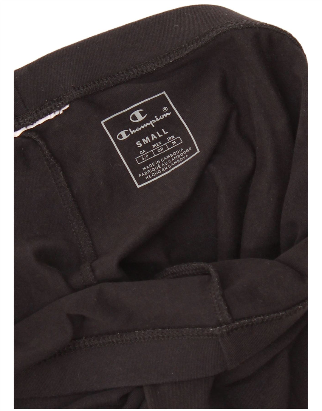 Champion Legging Capri Graphique Femme UK 10 Petit Noir