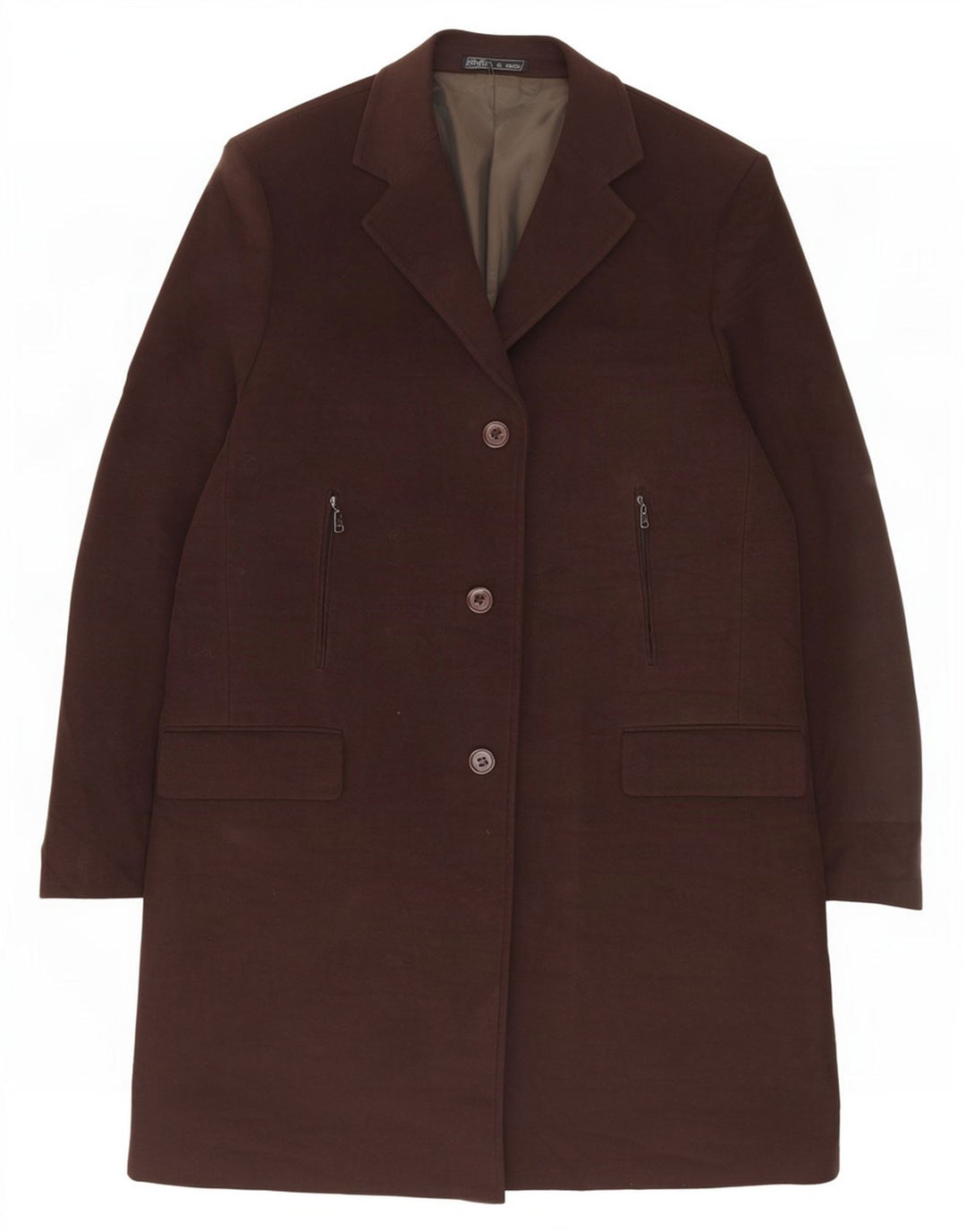 Luca D'altieri Manteau pour homme UK 38 Marron moyen