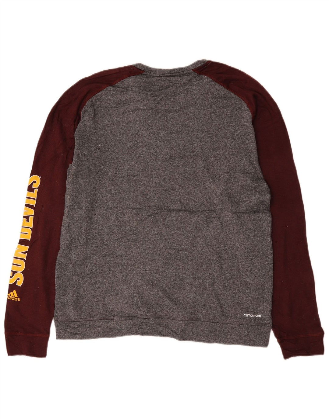 Adidas Hommes Arizona State Sun Devils Sweat Pull Grand Gris