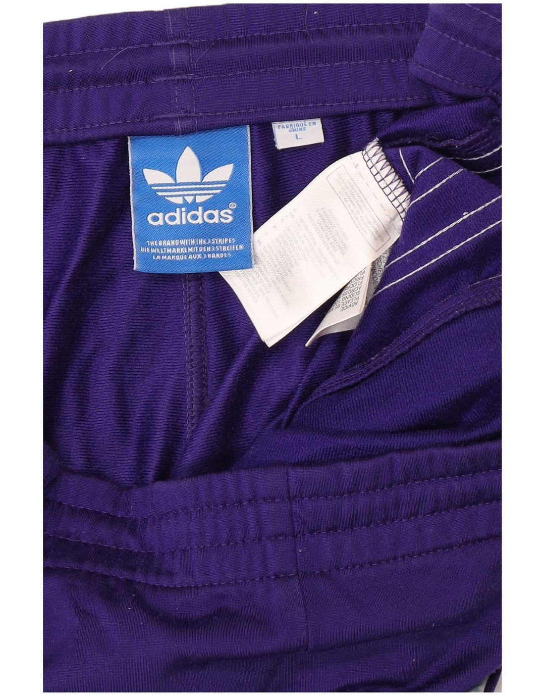 ADIDAS Pantalon de survêtement pour hommes Large Violet Polyester