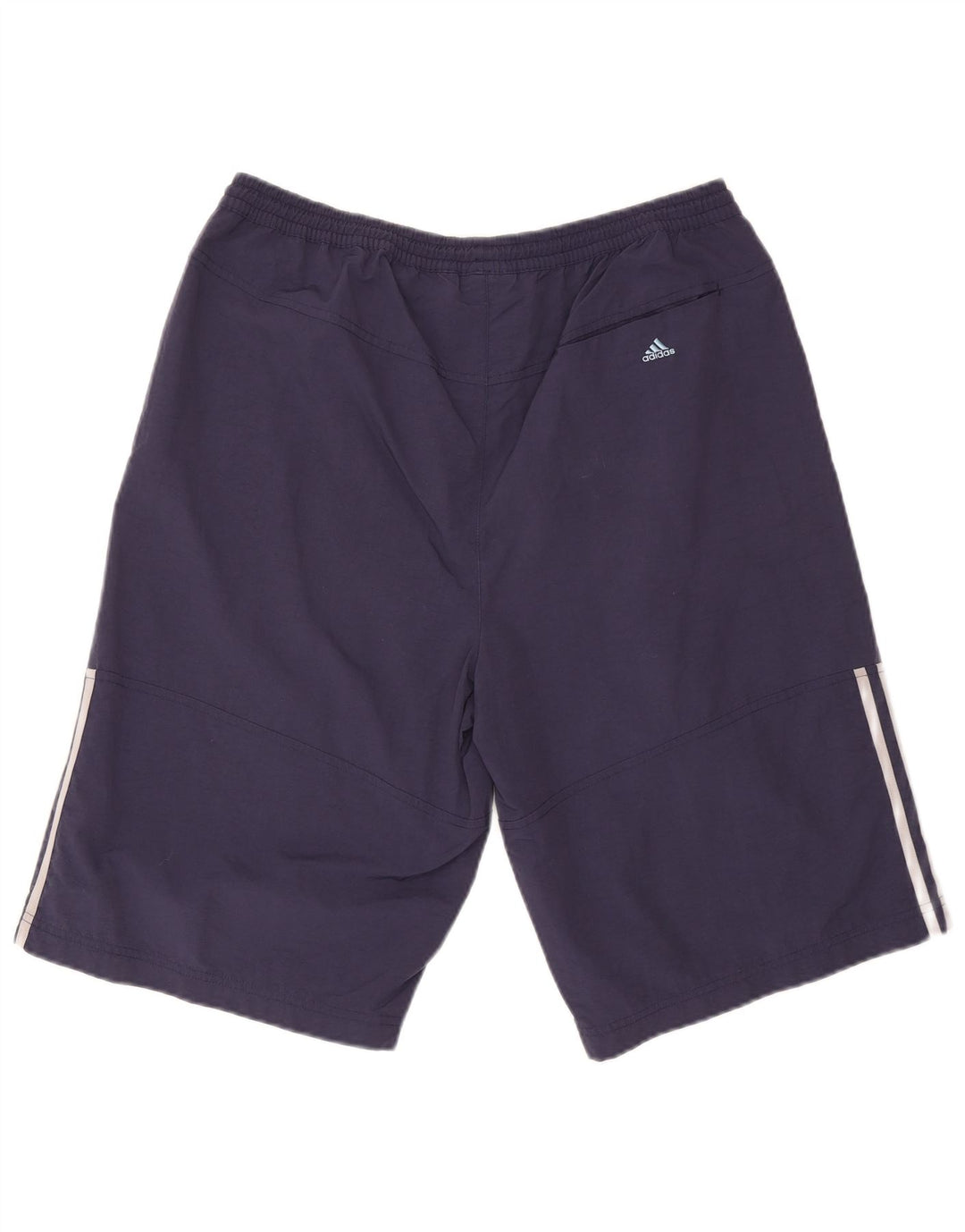 ADIDAS Short de sport pour hommes, grand, bleu marine, polyester