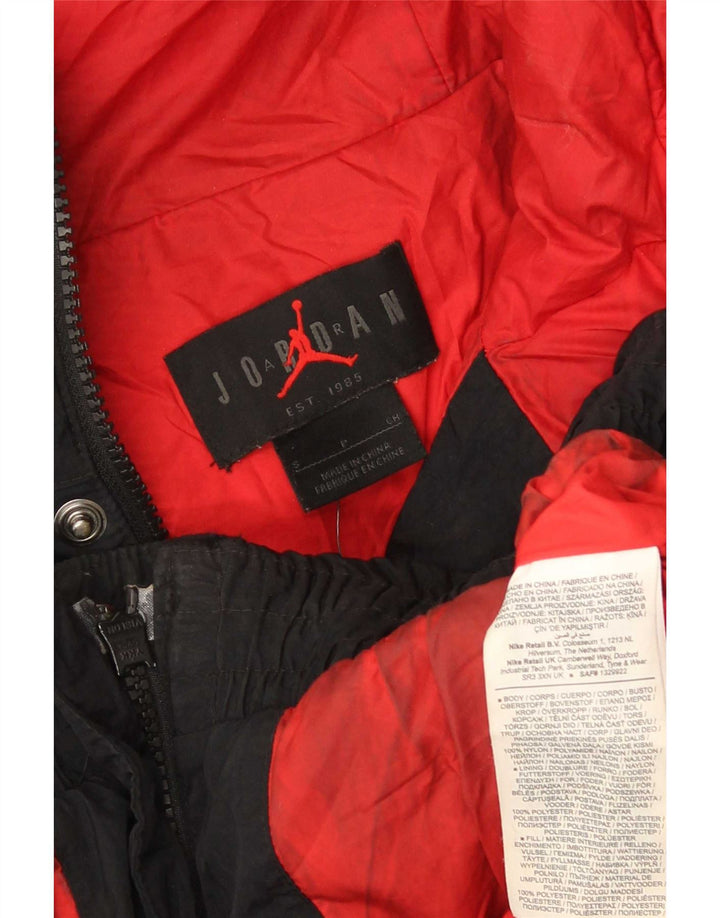 Jordan Veste rembourrée à capuche pour homme UK 36 Petit Noir Polyester