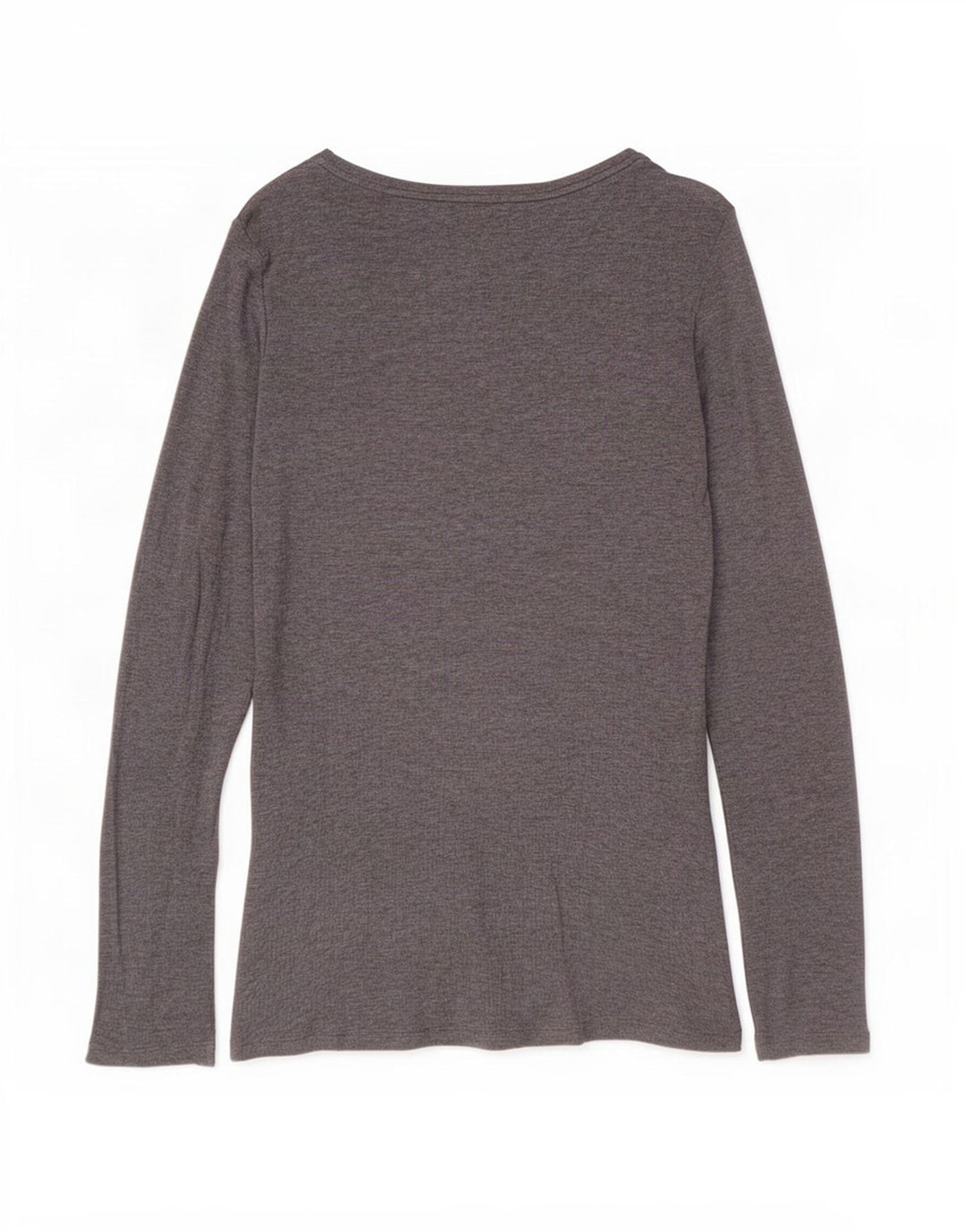 Massimo Dutti Haut à manches longues pour femme UK 10 Small Gris