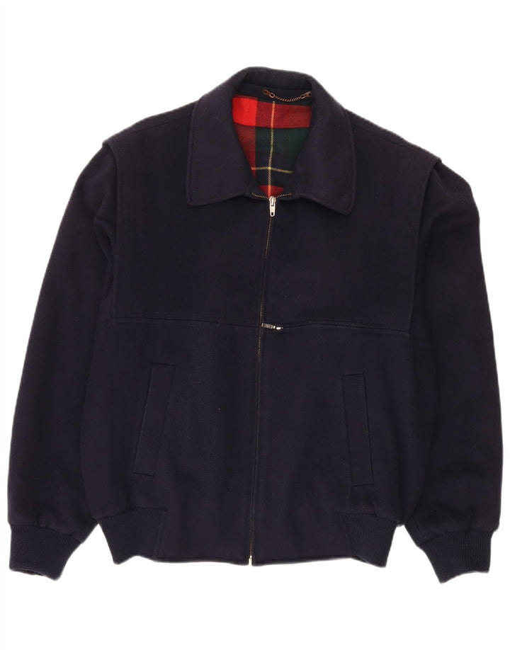 Bailo Veste Bomber Homme UK 40 Large Bleu Marine