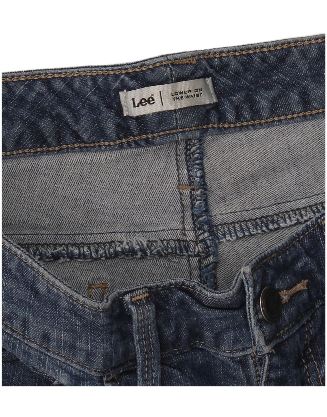 LEE Jean Capri Femme W30 L19 Bleu