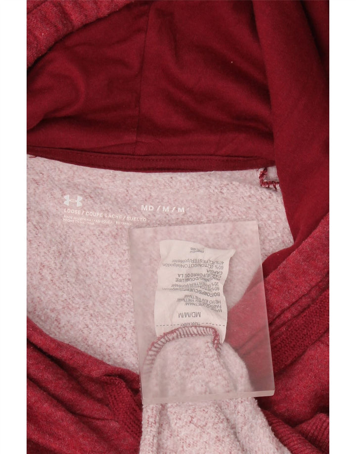 UNDER ARMOUR Pull à capuche pour homme en coton rouge moyen