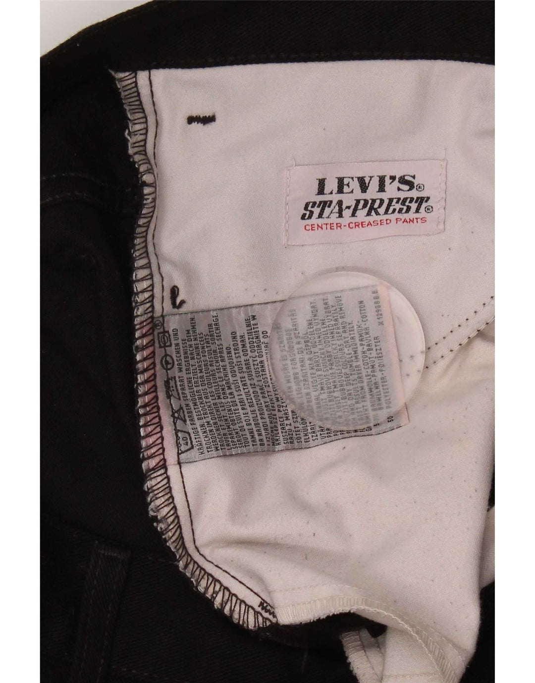 Levi's Jean Droit W33 L29 Homme Noir Coton