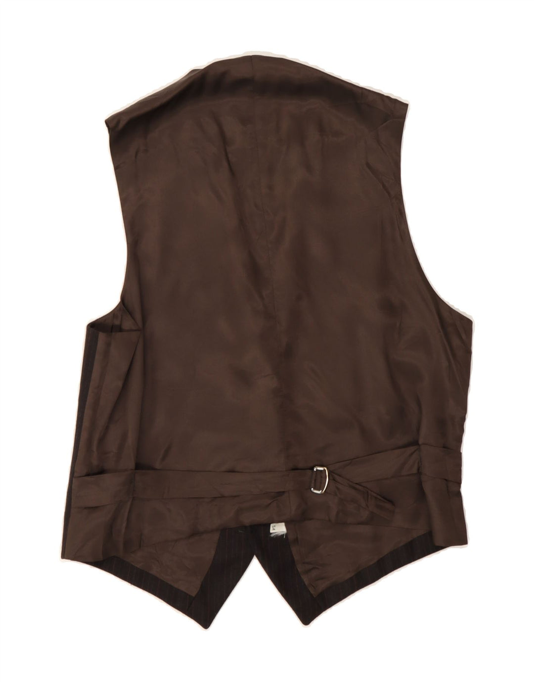 VINTAGE Mens Waistcoat IT 54 XL Brown Vintage Vintage and Second-Hand Vintage from Messina Hembry 