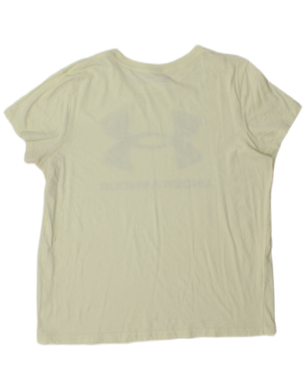 Under Armour T-Shirt Graphique Femme UK 18 XL Vert