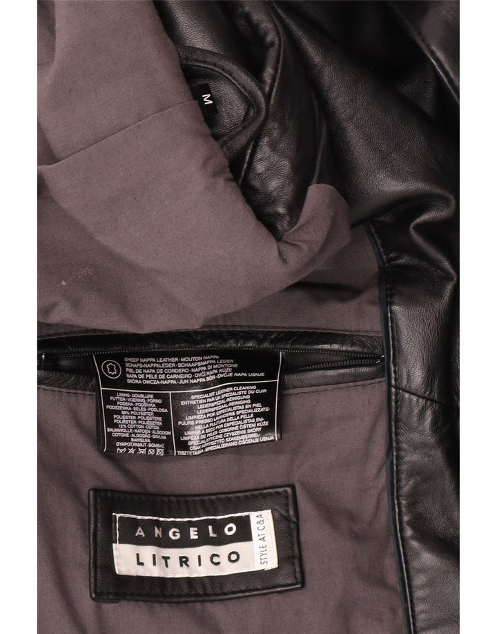 Angelo Litrico Veste blazer à 3 boutons pour homme UK 38 Noir moyen