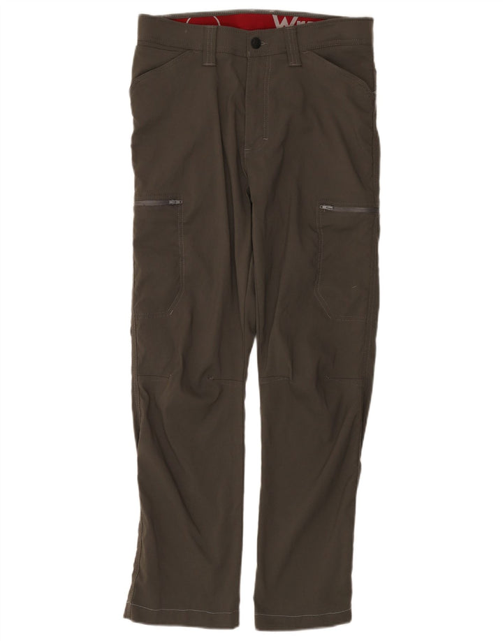 Wrangler Pantalon Cargo Droit Homme W30 L30 Nylon Gris