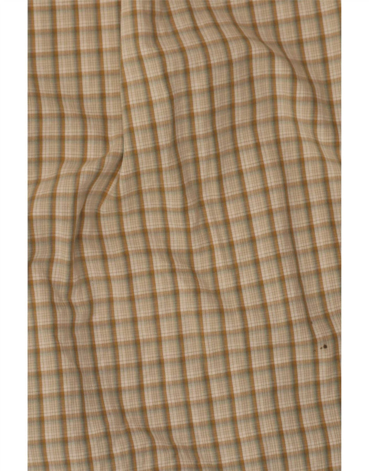 Wrangler Chemise Homme Grand Carreau Beige