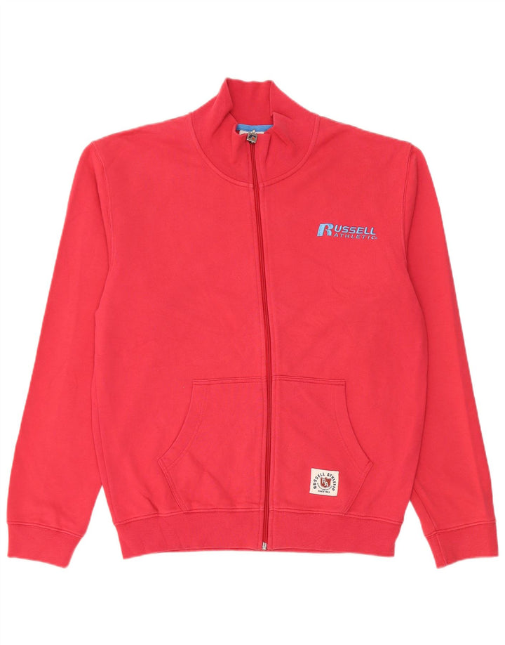 Russell Athletic Veste de survêtement pour homme Petit coton rouge