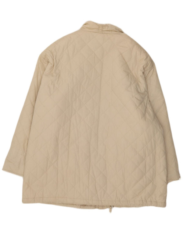 Veste matelassée femme vintage IT 54 2XL Beige