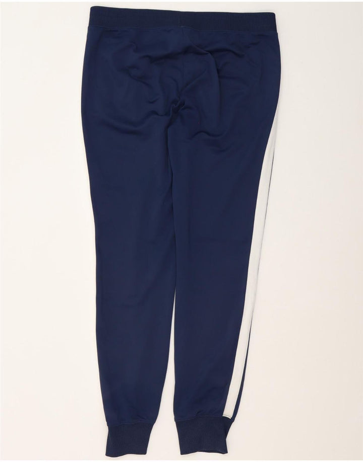 Nike Pantalon de survêtement pour homme Pantalon de jogging Large Bleu marine Colorblock Polyester