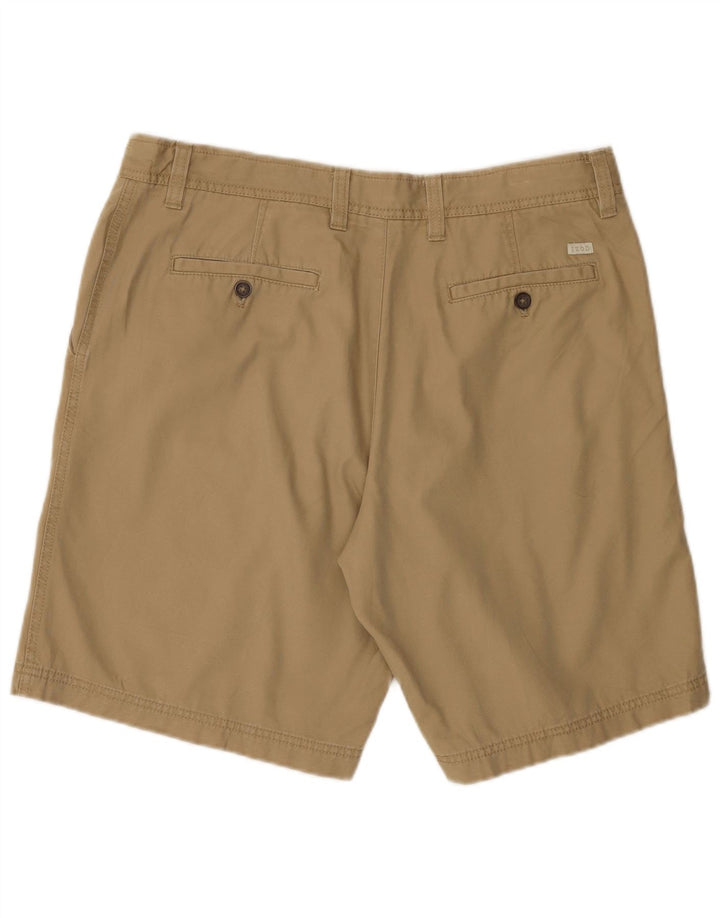 Izod Short Chino Homme Salt Water W36 Grand Kaki Coton