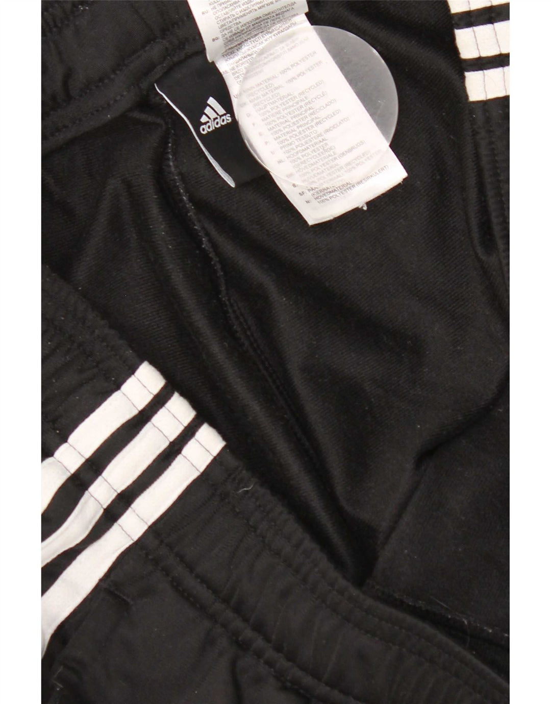 Adidas Pantalon de survêtement pour homme Noir moyen Polyester