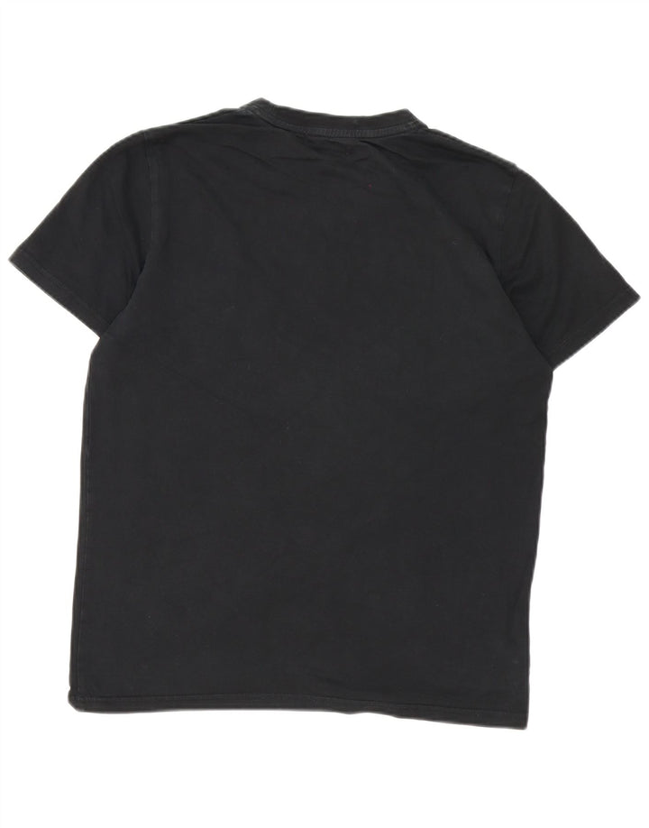 Fred Perry T-Shirt Homme Noir Moyen Coton