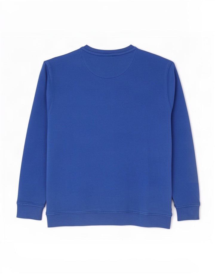 Lyle & Scott Sweat-shirt pour homme en coton bleu 2XL