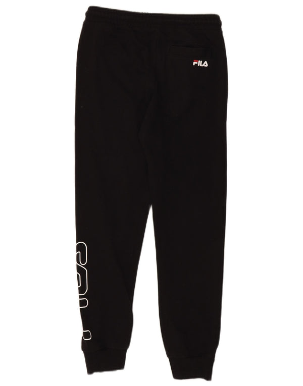 FILA Pantalon de survêtement graphique garçon 11-12 ans noir