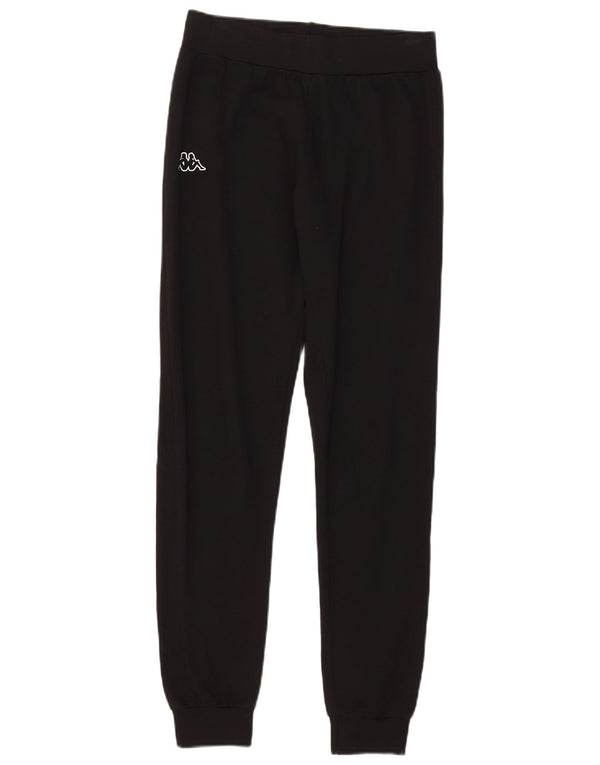 Kappa Pantalon de Survêtement Fille 13-14 Ans Noir Coton