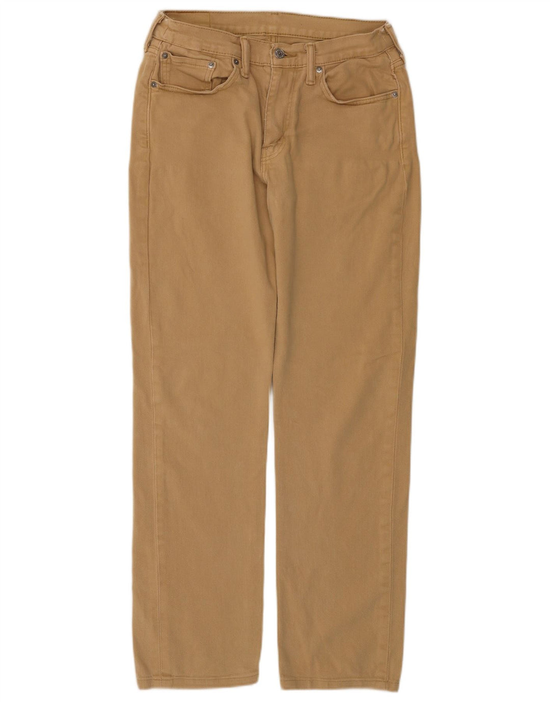 LEVI'S Pantalon Droit Casual 514 Homme W32 L31 Beige Coton