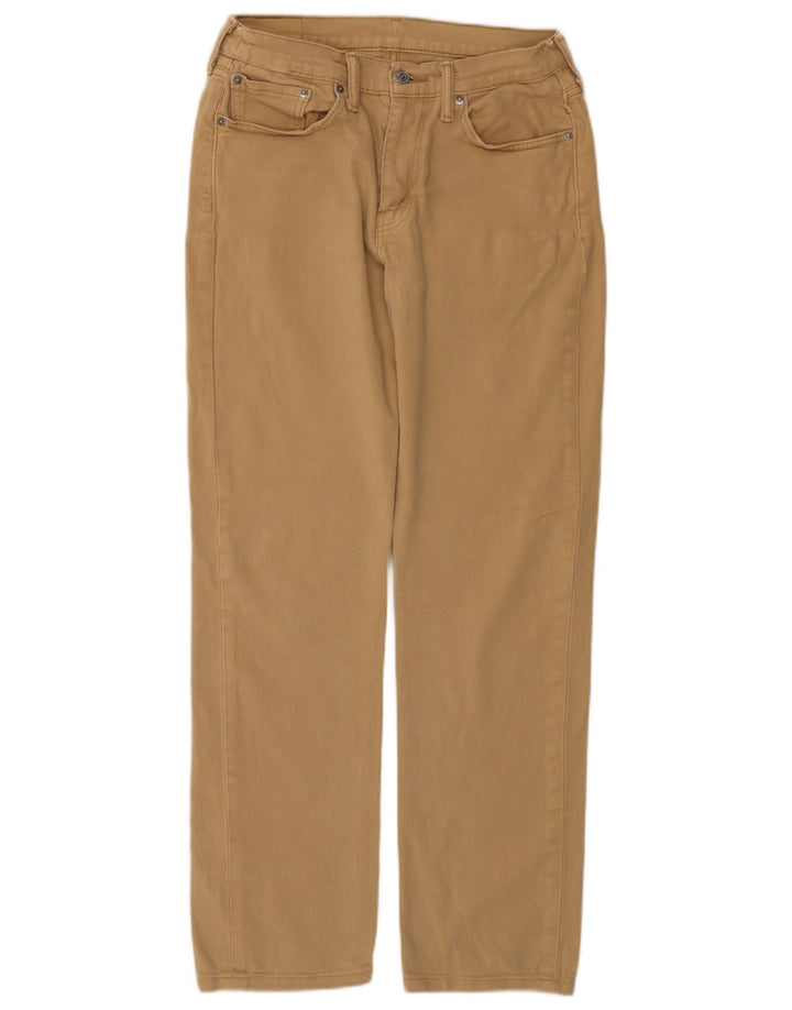 LEVI'S Pantalon Droit Casual 514 Homme W32 L31 Beige Coton
