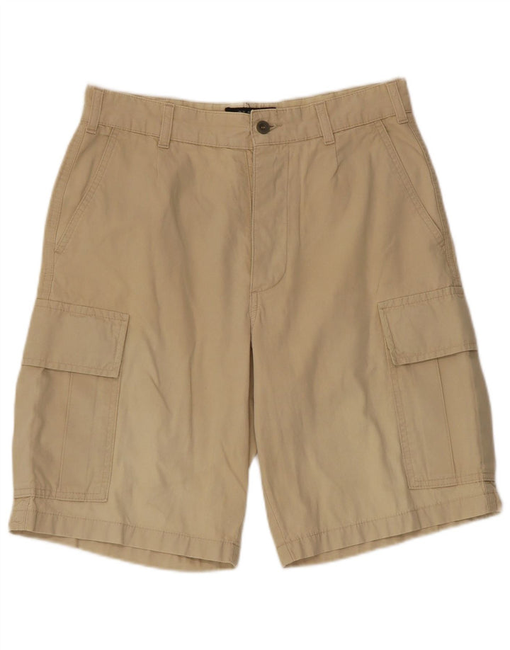 Mash Short Cargo Homme IT 44 Petit W30 Coton Beige