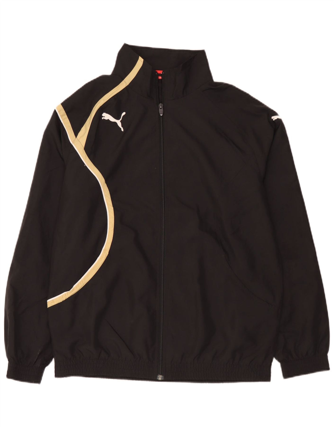 Puma Veste de survêtement pour homme Petit Noir Polyester Colorblock