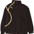 Puma Veste de survêtement pour homme Petit Noir Polyester Colorblock