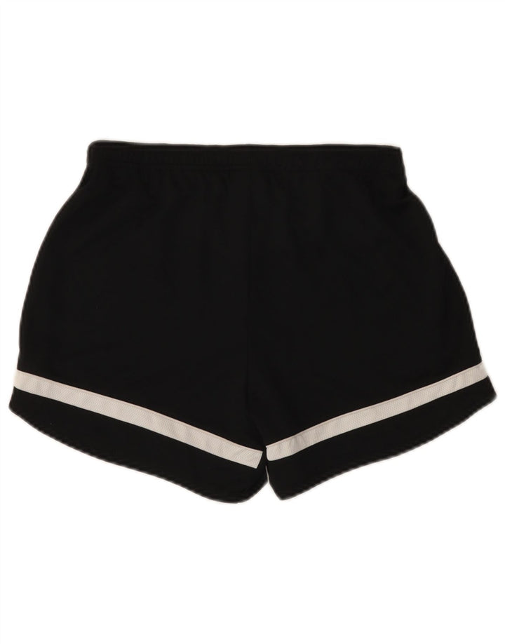 Nike Short de sport pour femme UK 8 Small Noir Colorblock Polyester